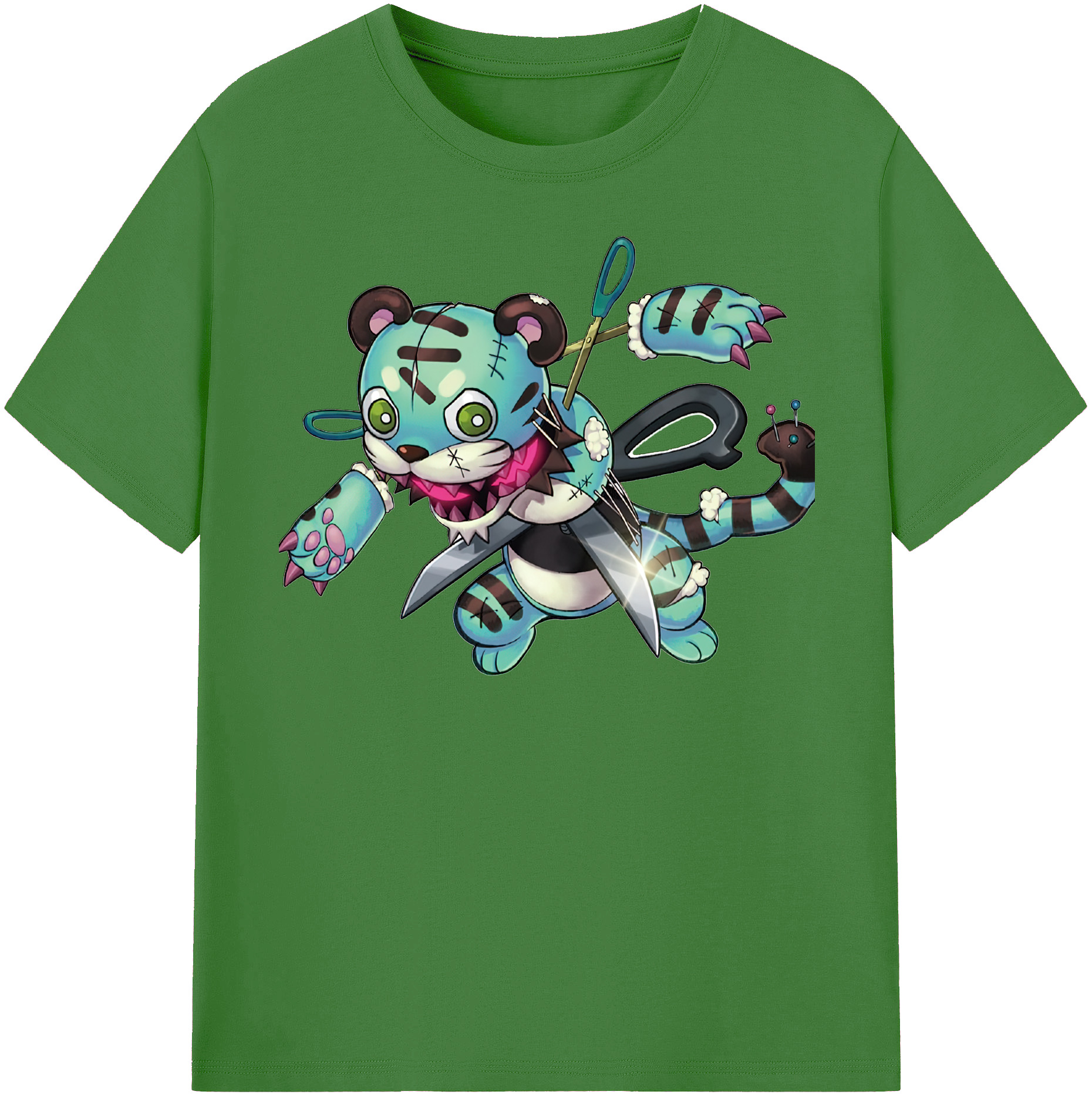 （画像用） 遊☆戯☆王 Yu-Gi-Oh! レディースカジュアルプリントTシャツ（綿100％）